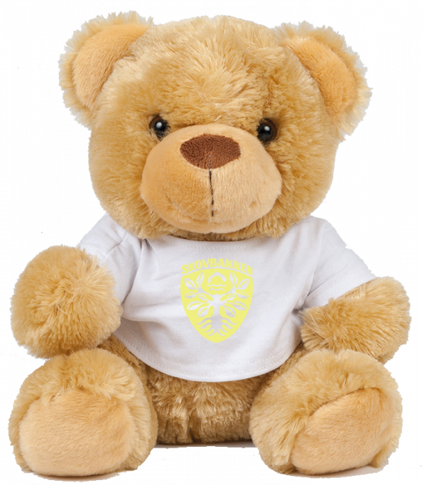 Sportyfied - Skovbakken Mascot Teddy In Tshirt - Lysebrun